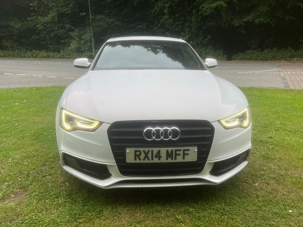 Audi A5 2.0 Tdi Black Edition RX14MFF White #3
