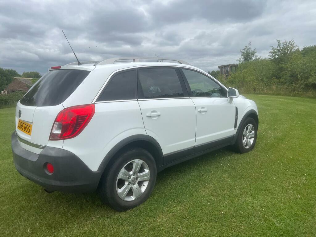 Vauxhall Antara 2.2 Cdti Exclusiv White #6