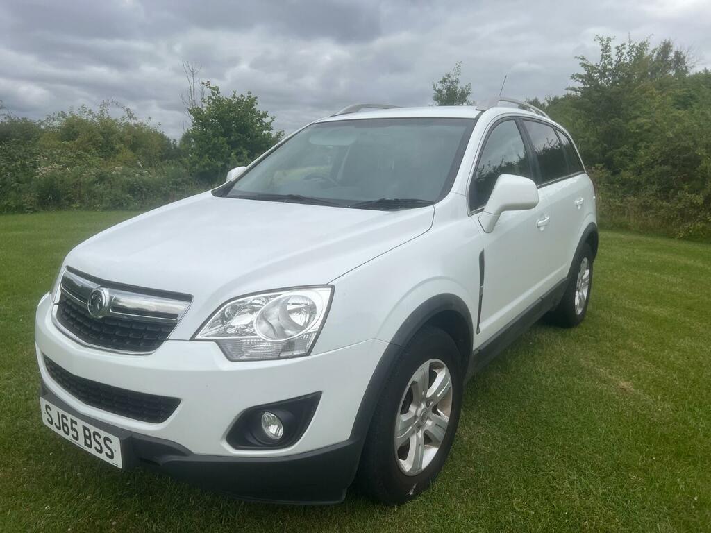 Vauxhall Antara 2.2 Cdti Exclusiv White #4