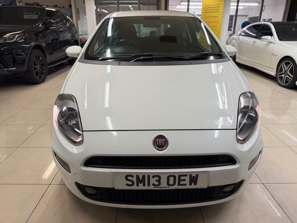 Fiat Punto 1.4 Gbt Euro 5 S S White #2