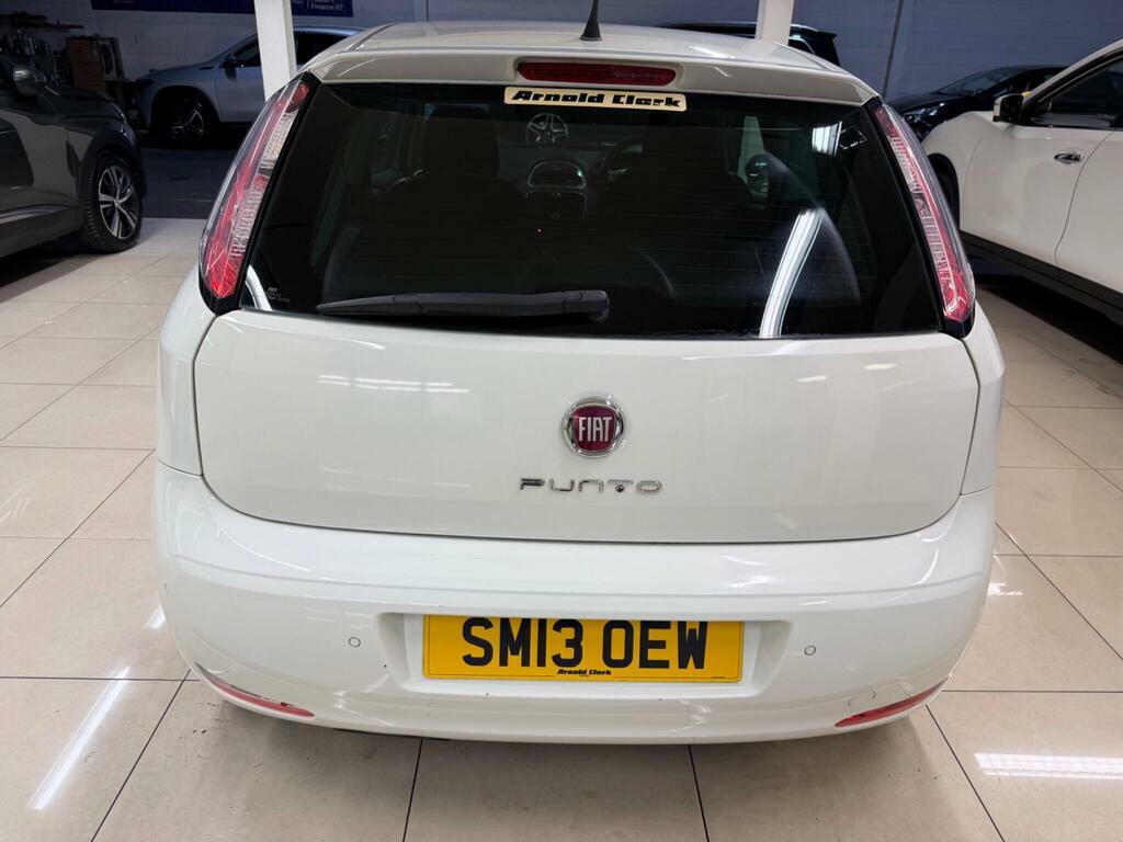 Fiat Punto 1.4 Gbt Euro 5 S S White #5