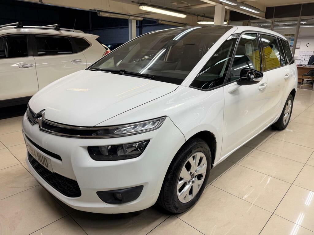 Citroen Grand C4 SpaceTourer 1.6 E-hdi Exclusive Mpv Blue #3