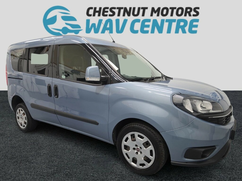 Fiat Doblo Doblo Wav Wheelchair Access 1.4 3 Seats 202 Blue #2