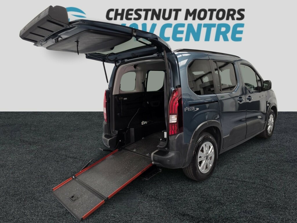 Peugeot Rifter Wheelchair Accessible Vehicle Rifter Wav Wheelchai Blue #2