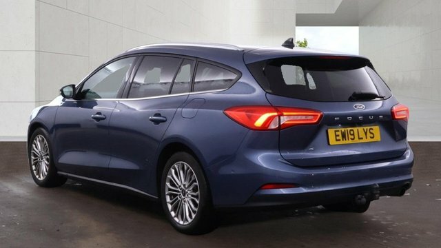 Ford Focus 2019 1.5 Ecoblue Titanium X Estate Manu Blue #3