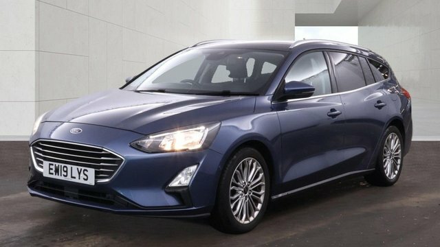 Ford Focus 2019 1.5 Ecoblue Titanium X Estate Manu Blue #2