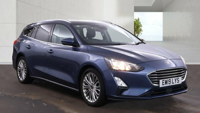 Ford Focus 2019 1.5 Ecoblue Titanium X Estate Manu Blue