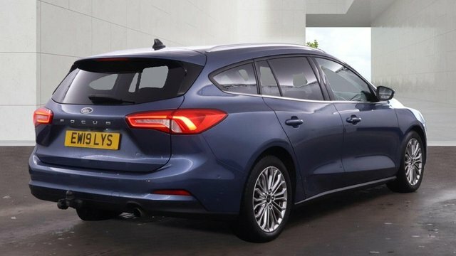 Ford Focus 2019 1.5 Ecoblue Titanium X Estate Manu Blue #4