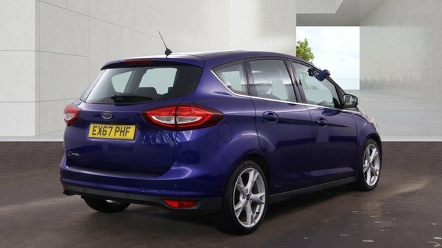 Ford C-Max 2017 1.5 Tdci Titanium X Mpv Powershift Blue #3