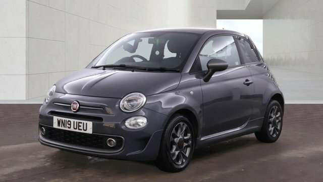 Fiat 500 2019 1.2 S Hatchback Euro 6 Ss Grey #2
