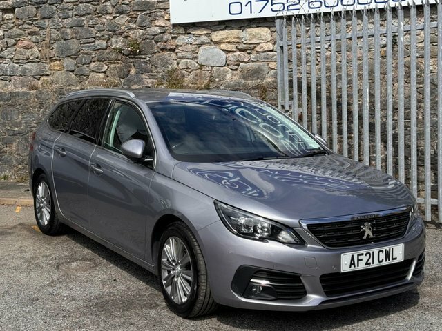 Peugeot 308 SW 2021 1.5 Bluehdi Ss Sw Allure Digital 129 Bhp Grey
