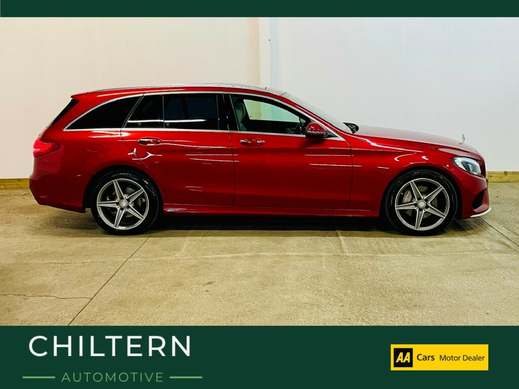 Mercedes-Benz C Class 2.1 C220d Amg Line Red #3