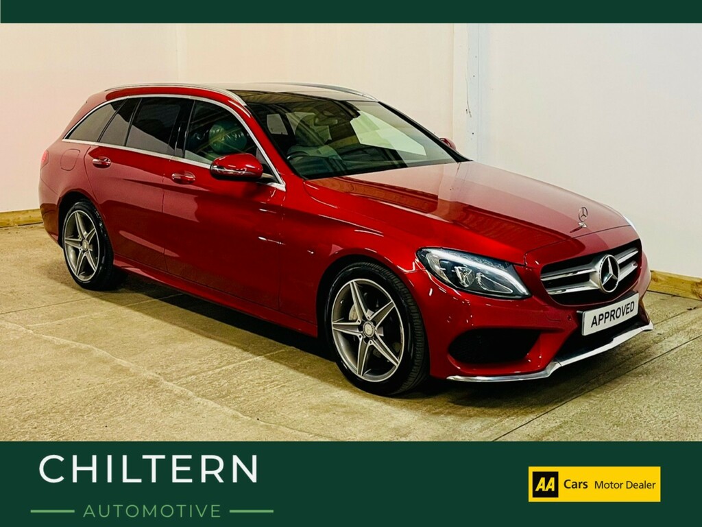 Mercedes-Benz C Class 2.1 C220d Amg Line Red #2