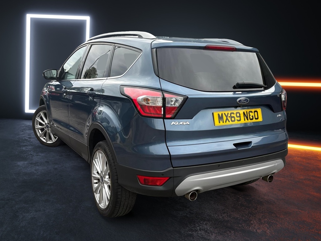 Ford Kuga 1.5 Ecoboost 176 Titanium X Edition MX69NGO Blue #2