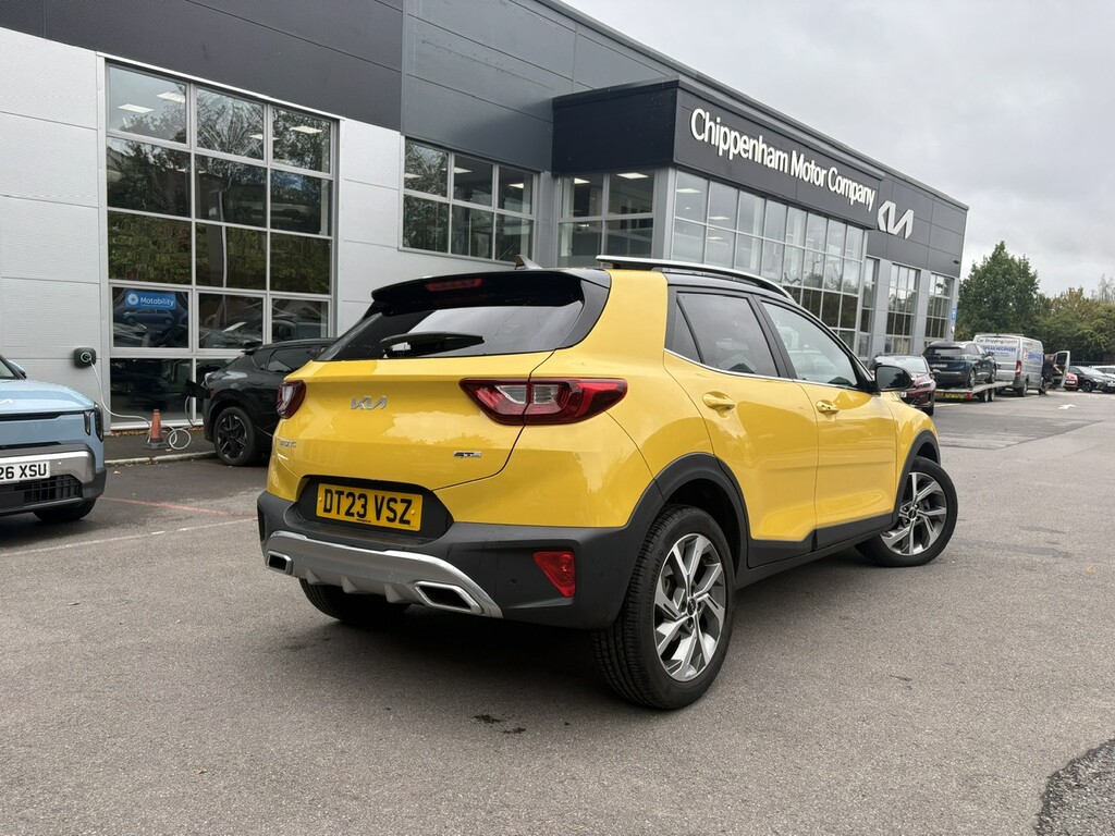 Kia Stonic 1.0T Gdi 48V Gt-line S Dct Yellow #4