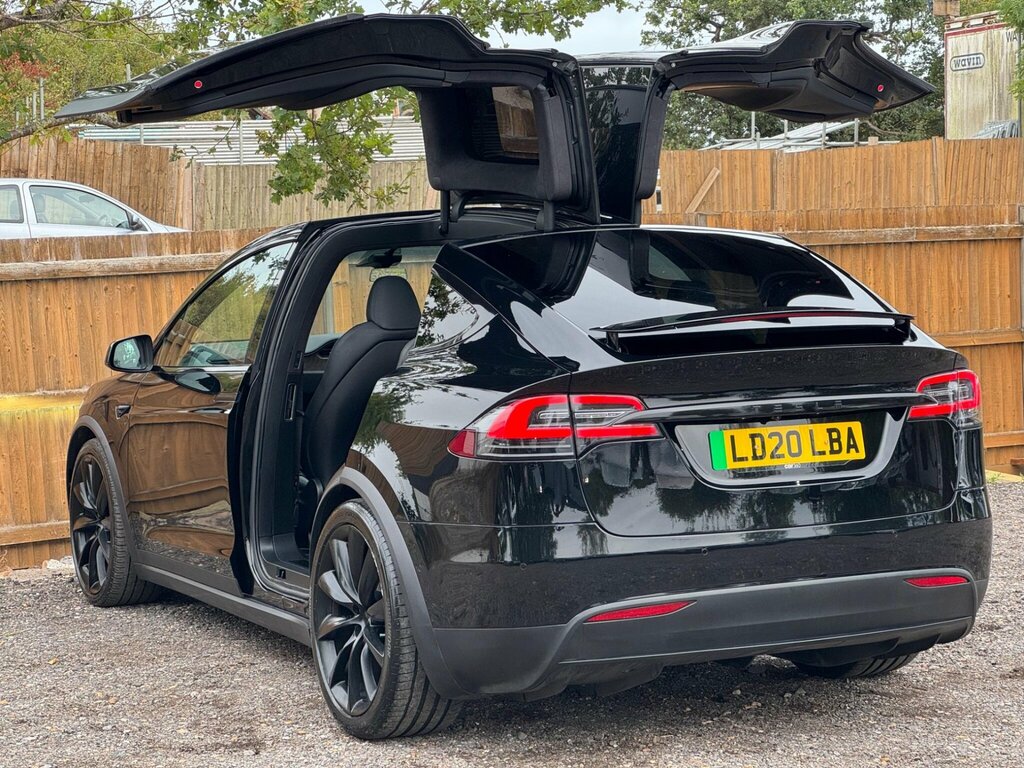 Tesla Model X Dual Motor Long Range 4Wde Black #4