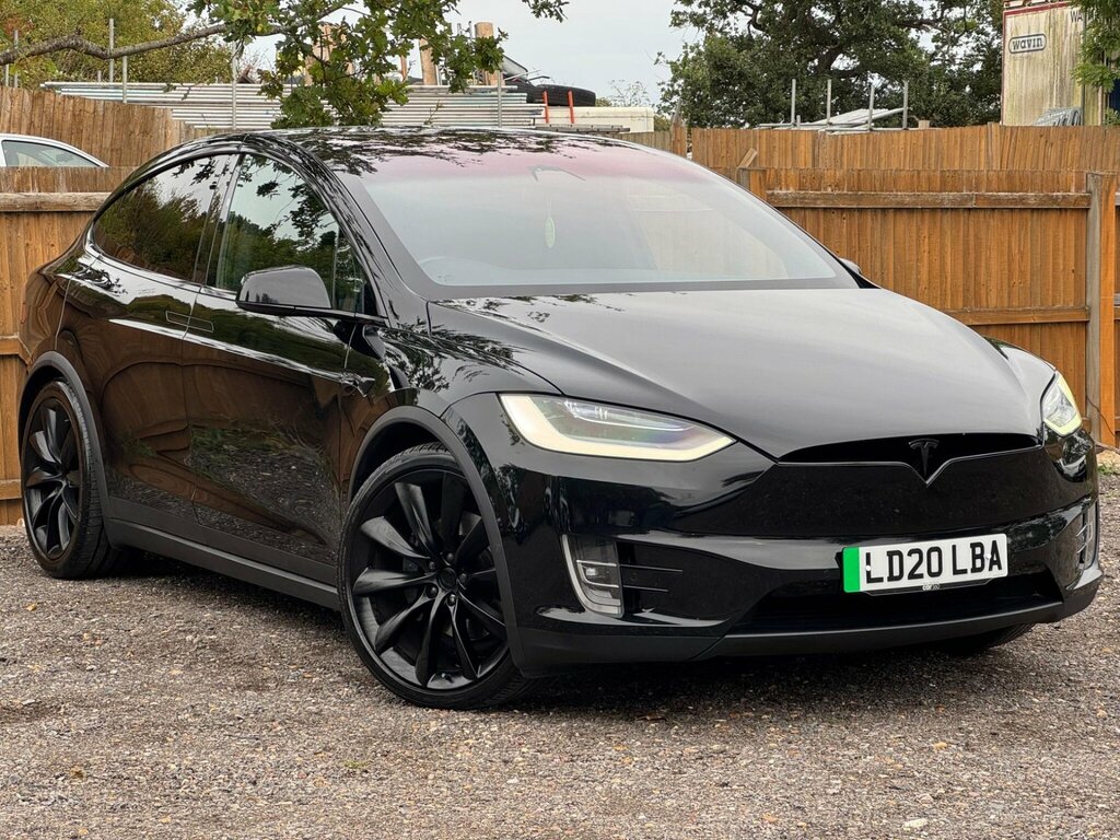 Tesla Model X Dual Motor Long Range 4Wde Black