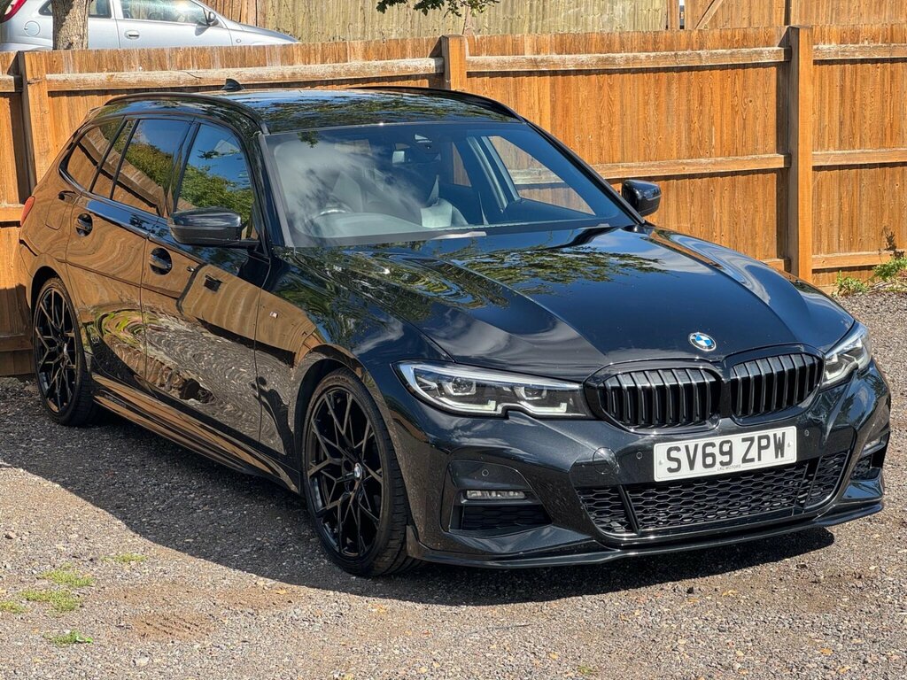BMW 3 Series 2.0 320D M Sport Touring Euro 6 Ss Black #6