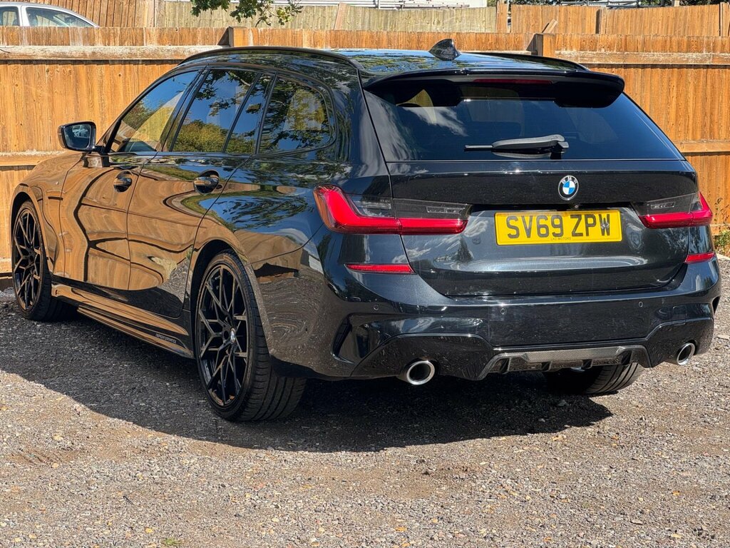 BMW 3 Series 2.0 320D M Sport Touring Euro 6 Ss Black #4