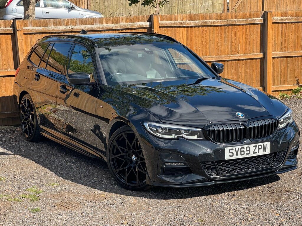 BMW 3 Series 2.0 320D M Sport Touring Euro 6 Ss Black