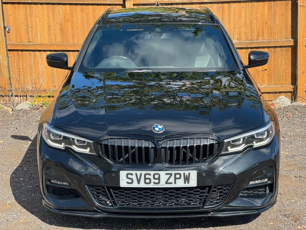 BMW 3 Series 2.0 320D M Sport Touring Euro 6 Ss Black #2
