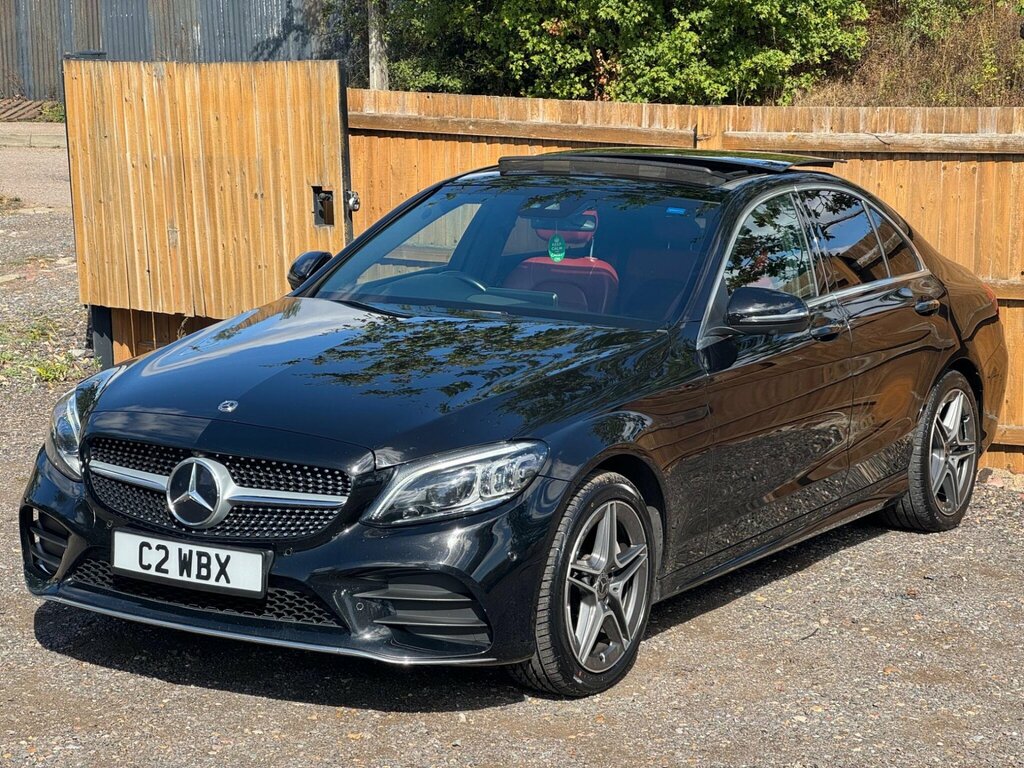 Mercedes-Benz C Class 2.0 C220d Amg Line Premium Plus G-tronic Euro 6 Black #3