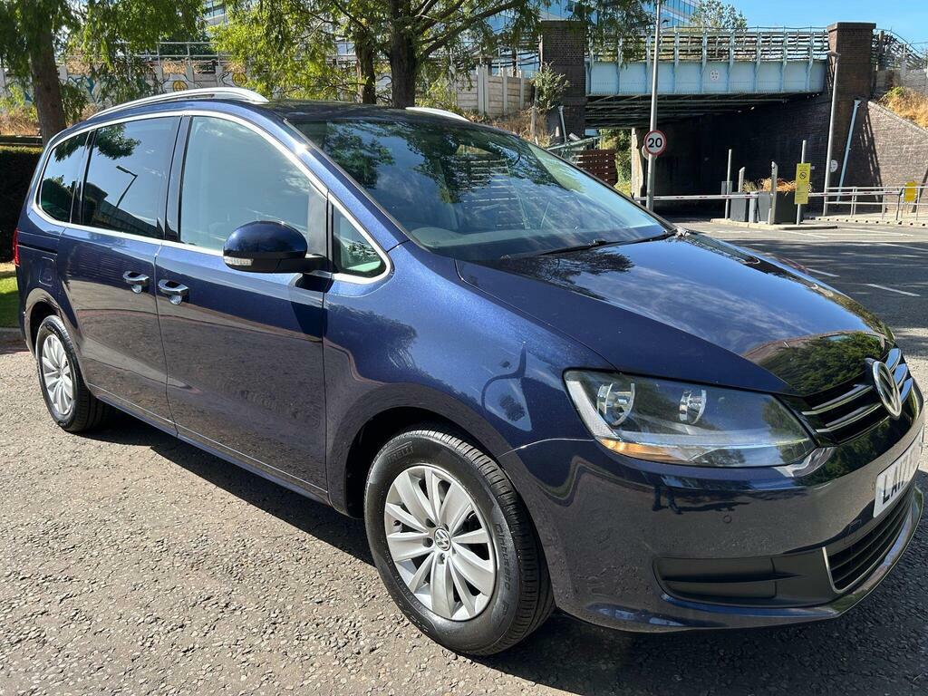 Volkswagen Sharan Se Nav Tdi Bluemotion Technology Red #9