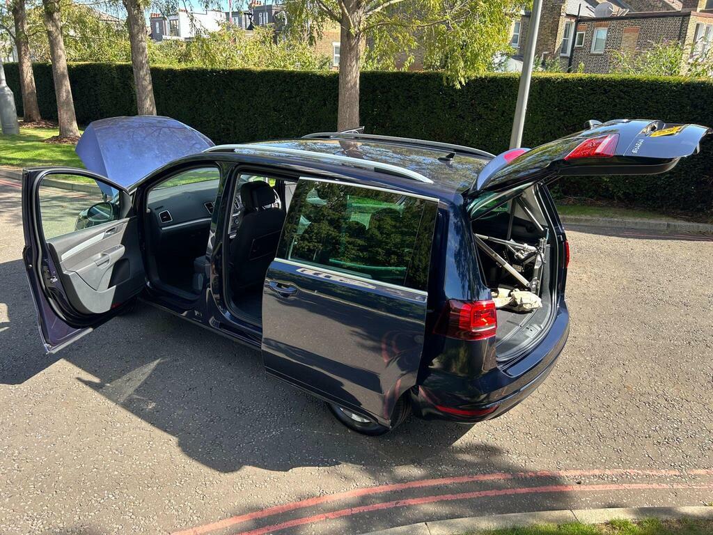 Volkswagen Sharan Se Nav Tdi Bluemotion Technology Red #64