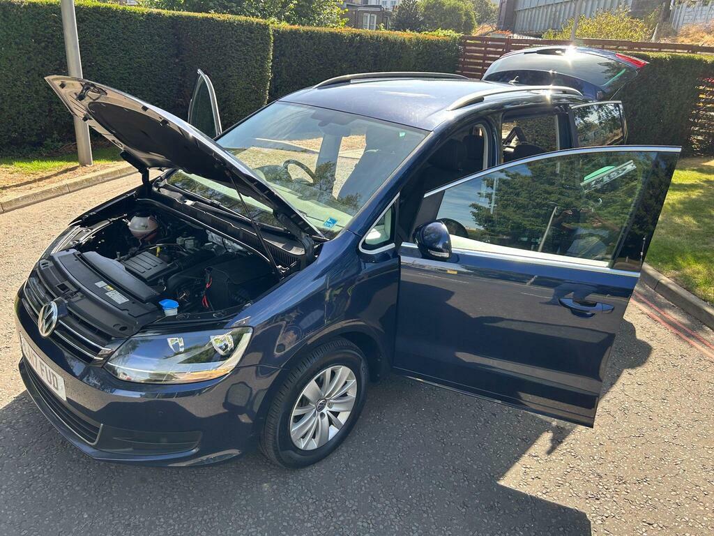 Volkswagen Sharan Se Nav Tdi Bluemotion Technology Red #72