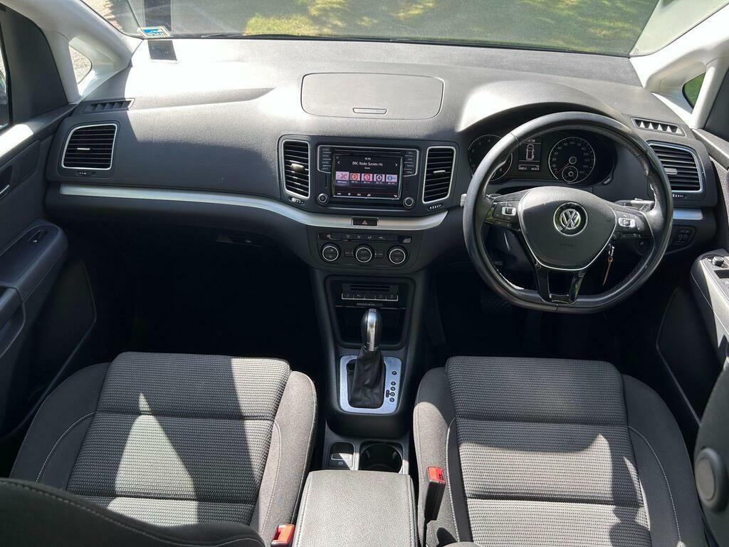 Volkswagen Sharan Se Nav Tdi Bluemotion Technology Red #14