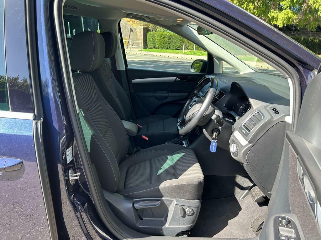 Volkswagen Sharan Se Nav Tdi Bluemotion Technology Red #17