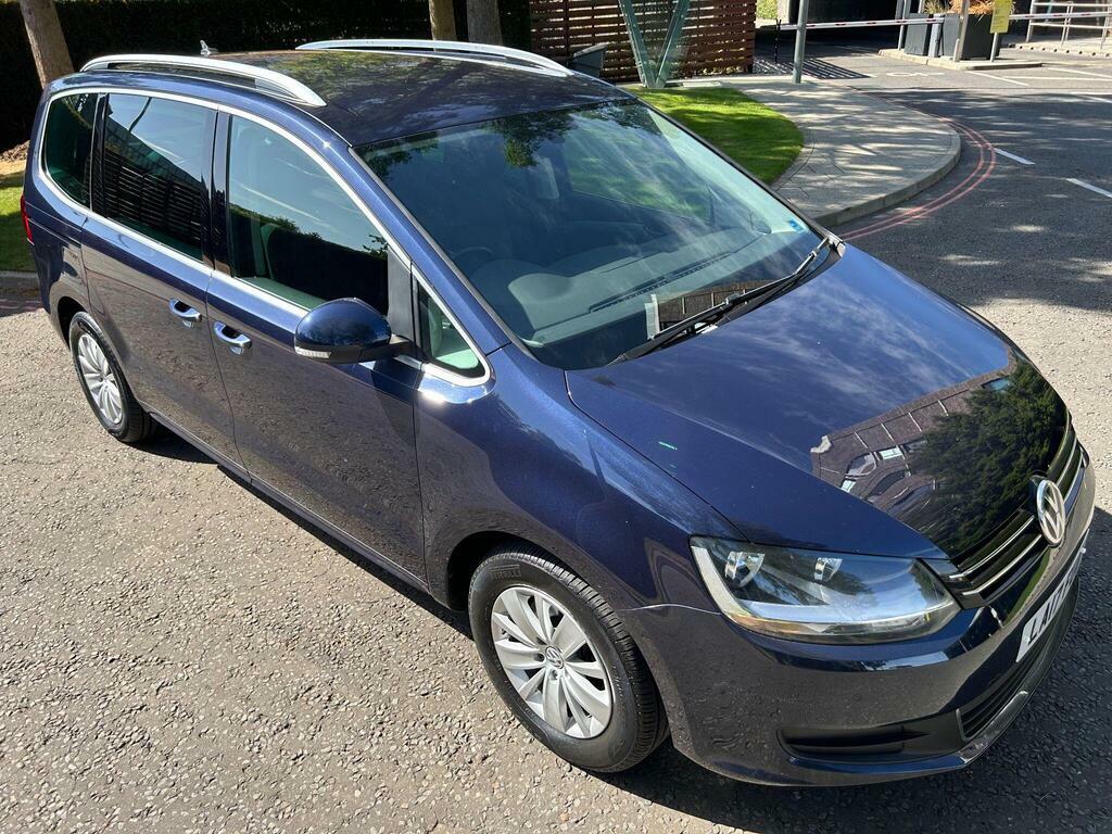 Volkswagen Sharan Se Nav Tdi Bluemotion Technology Red #54