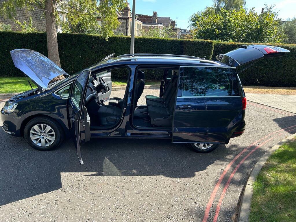 Volkswagen Sharan Se Nav Tdi Bluemotion Technology Red #68