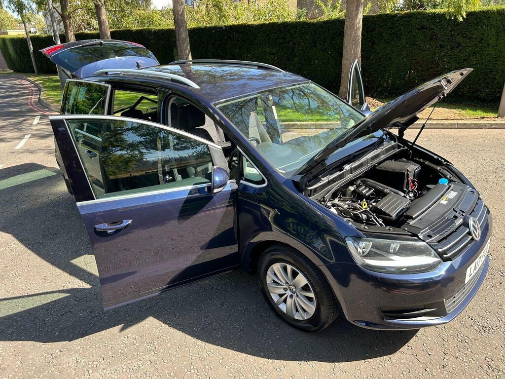 Volkswagen Sharan Se Nav Tdi Bluemotion Technology Red #70