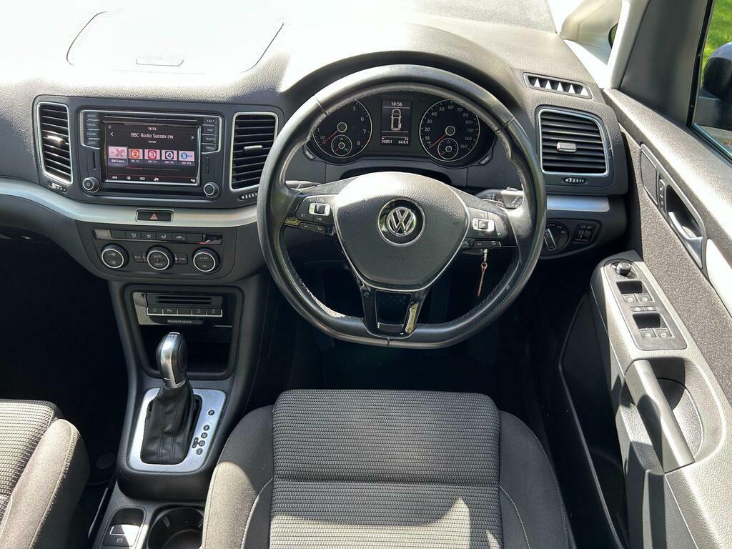 Volkswagen Sharan Se Nav Tdi Bluemotion Technology Red #11