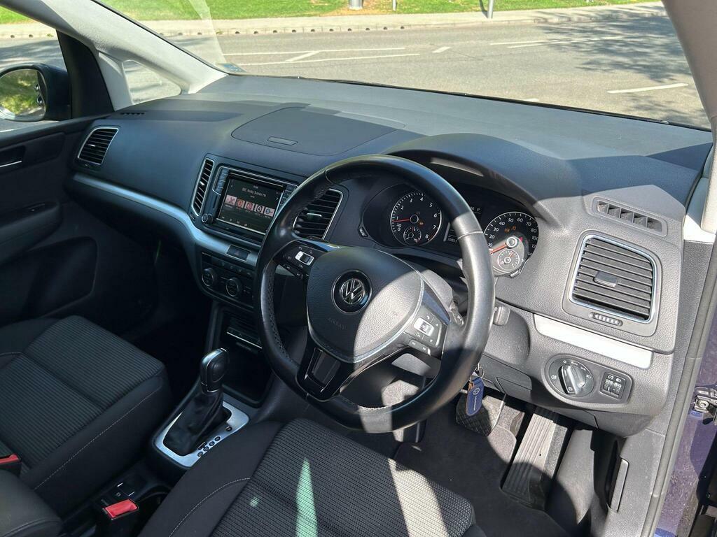 Volkswagen Sharan Se Nav Tdi Bluemotion Technology Red #15