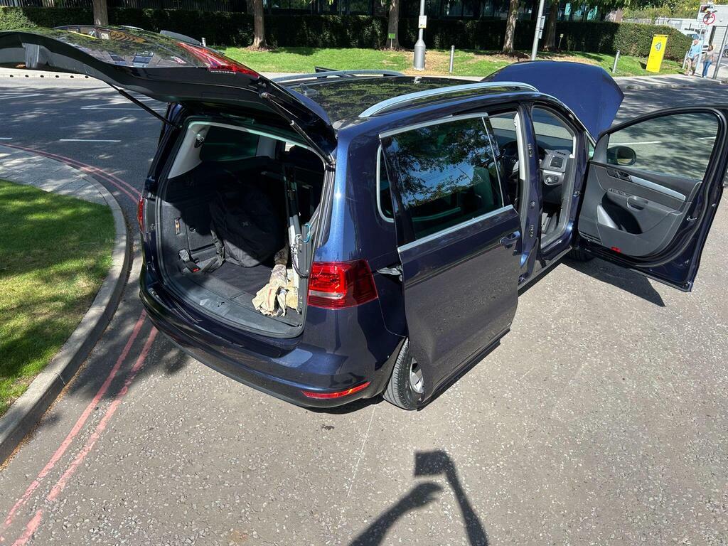 Volkswagen Sharan Se Nav Tdi Bluemotion Technology Red #66