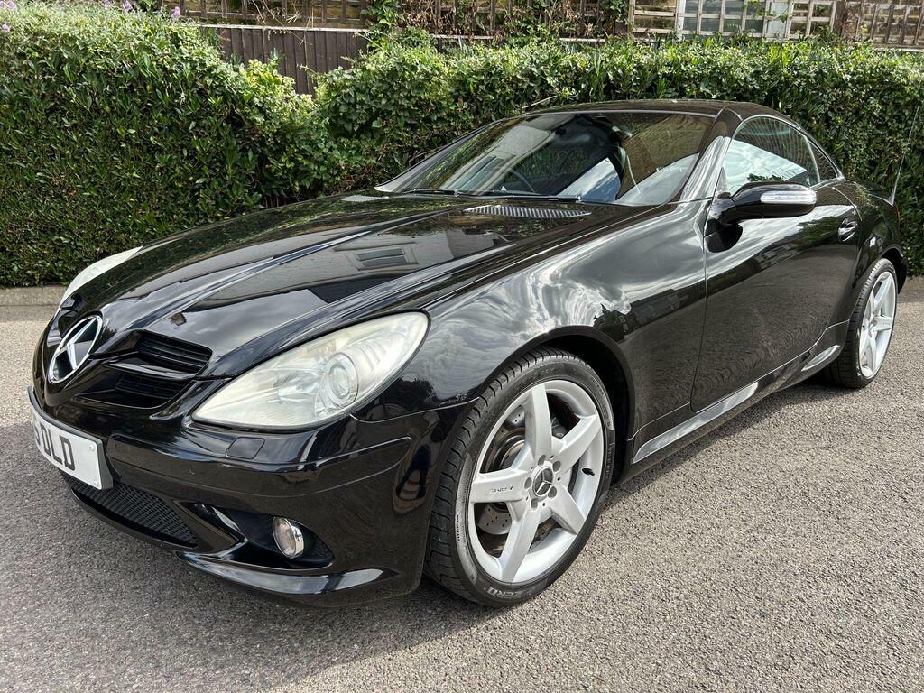Mercedes-Benz SLK 3.5 Slk350 Black #5