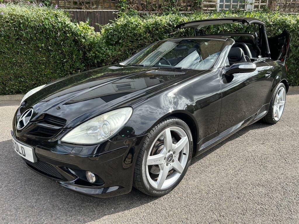 Mercedes-Benz SLK 3.5 Slk350 Black #3