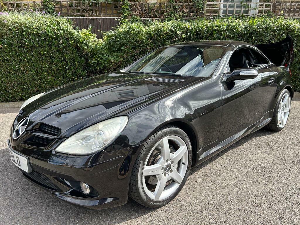 Mercedes-Benz SLK 3.5 Slk350 Black #4