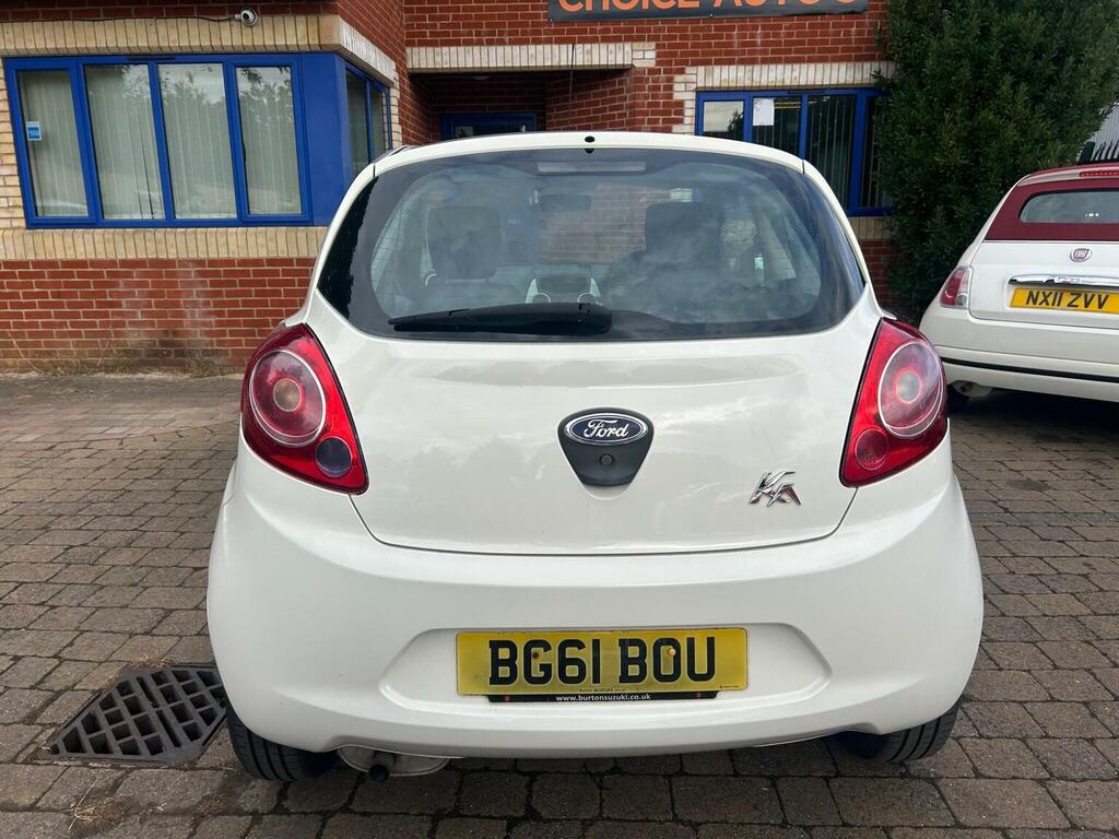 Ford KA Hatchback 1.2 Studio Euro 5 201161 White #4