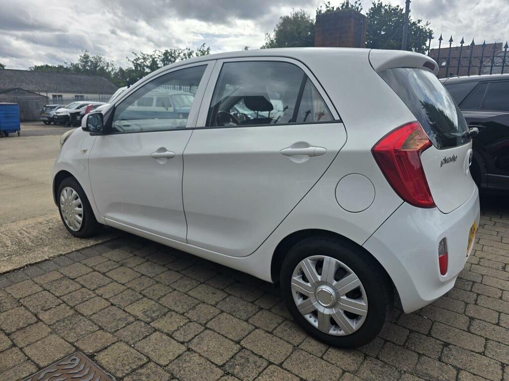 Kia Picanto 1.0 1 Air Euro 5 White #4