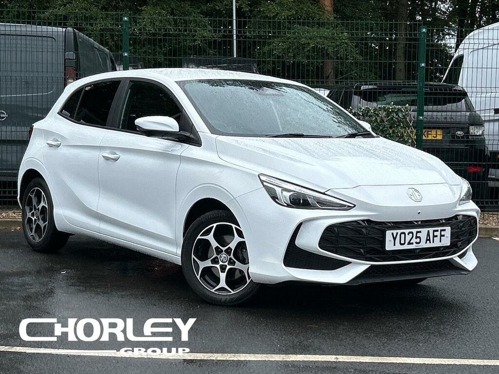 MG MG3 1.5 Hybrid Trophy Hatchback Hybrid Aut White
