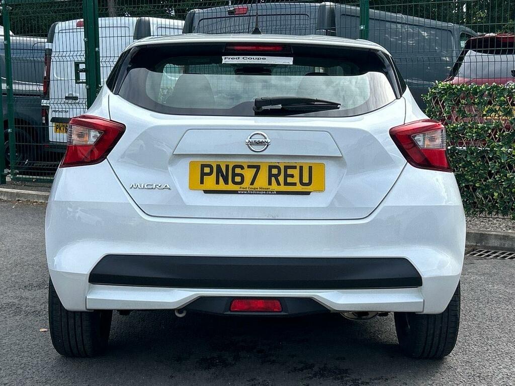 Nissan Micra 1.0 Acenta Hatchback Euro 6 71 White #5