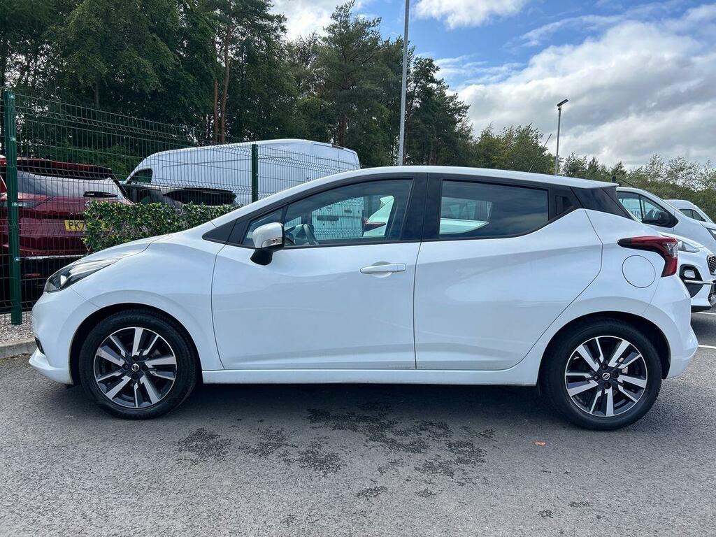 Nissan Micra 1.0 Acenta Hatchback Euro 6 71 White #6