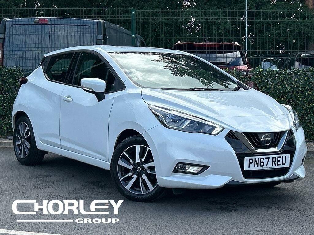 Nissan Micra 1.0 Acenta Hatchback Euro 6 71 White