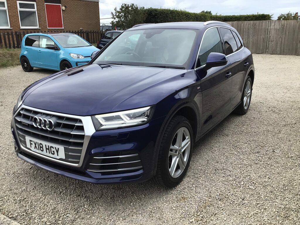 Audi Q5 2.0 188 Bhp S Line 4X4 Only 97 Blue