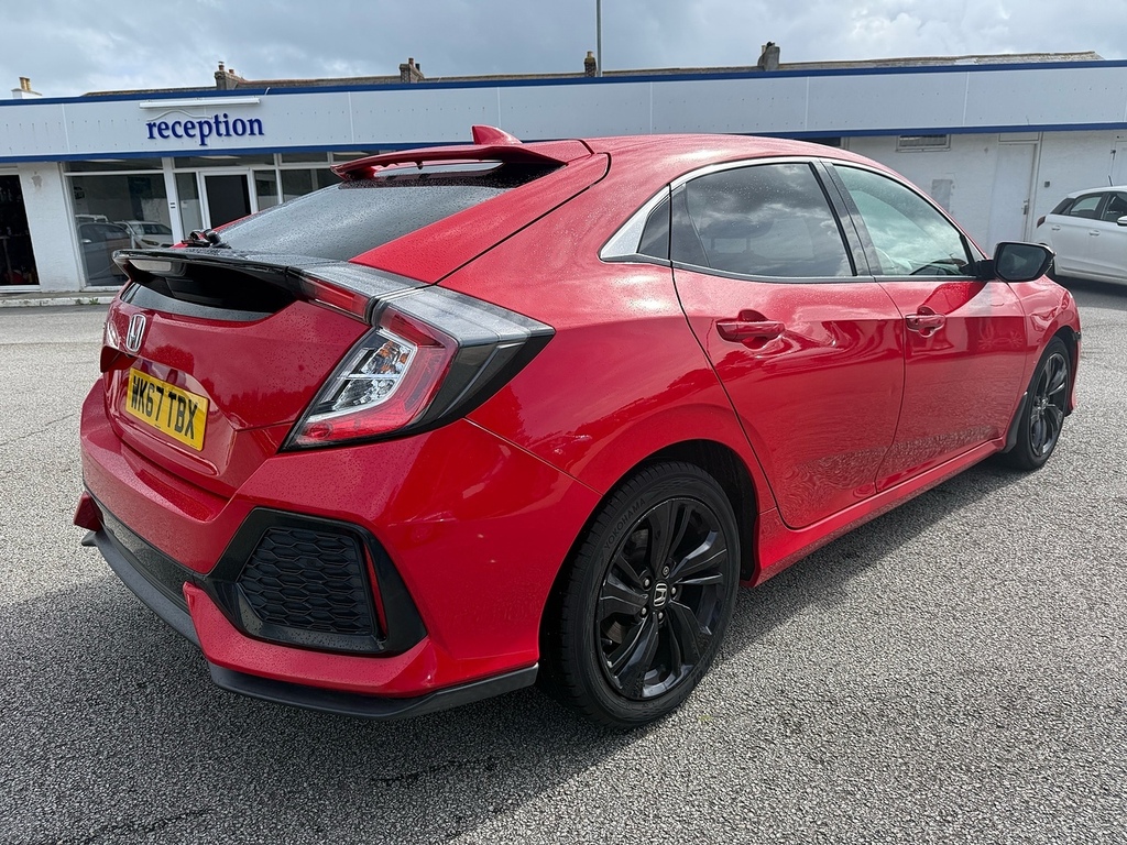 Honda Civic Vtec Turbo Sr Red #2