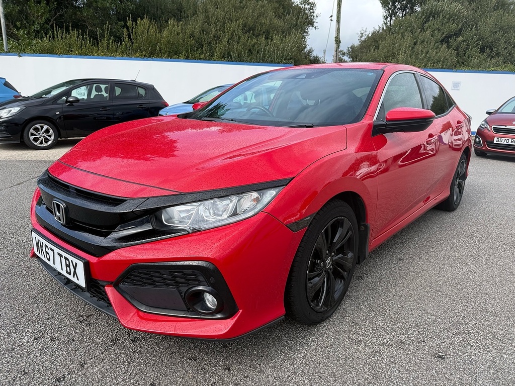 Honda Civic Vtec Turbo Sr Red
