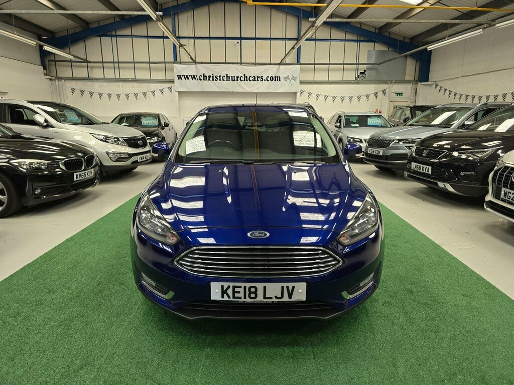 Ford Focus 1.5 Tdci Titanium Euro 6 Ss KE18LJV Blue #5